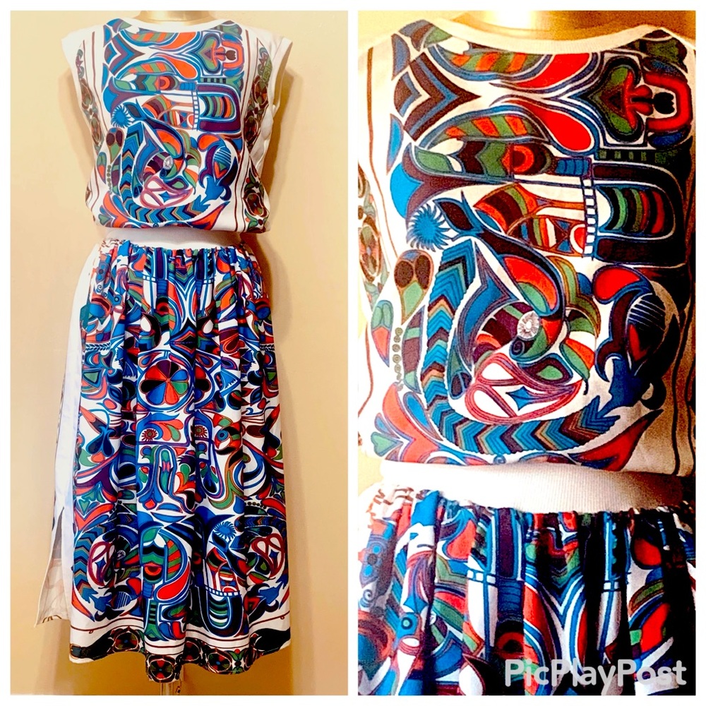 Valentino Retro Skirt Set 🛑 LAST CHANCE